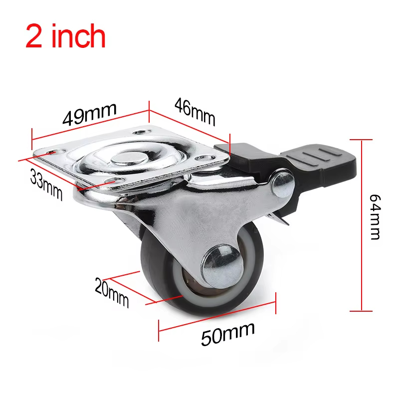 thermoplastic rubber tpe caster wheel